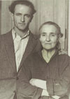 With mother. C. 1960